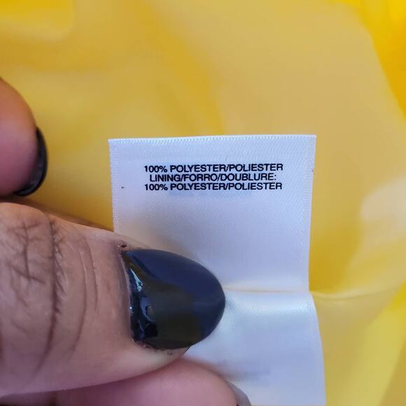 Kasper Yellow Floral Daisy Pattern Career Blazer 14 - Picture 8 of 9